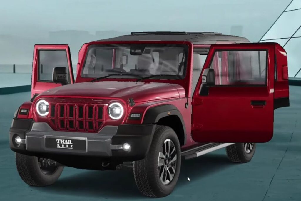 Mahindra Thar Roxx Star Edition Design