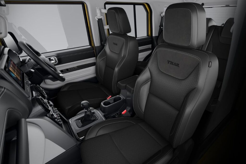 Mahindra Thar Roxx Star Edition Interior