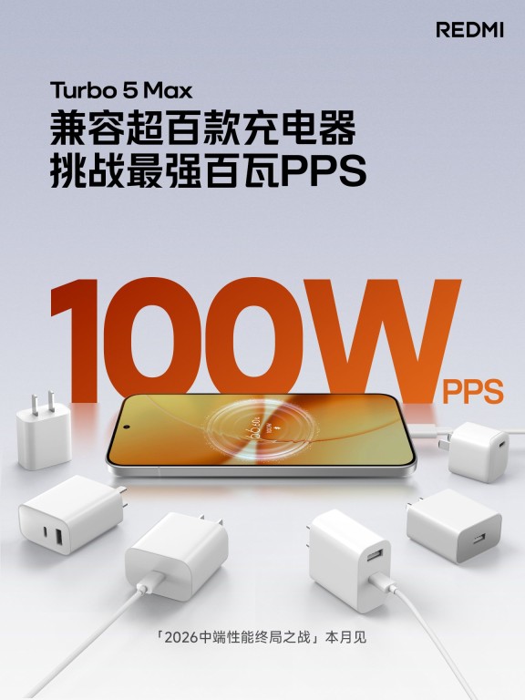 Redmi Turbo 5 Max 100W